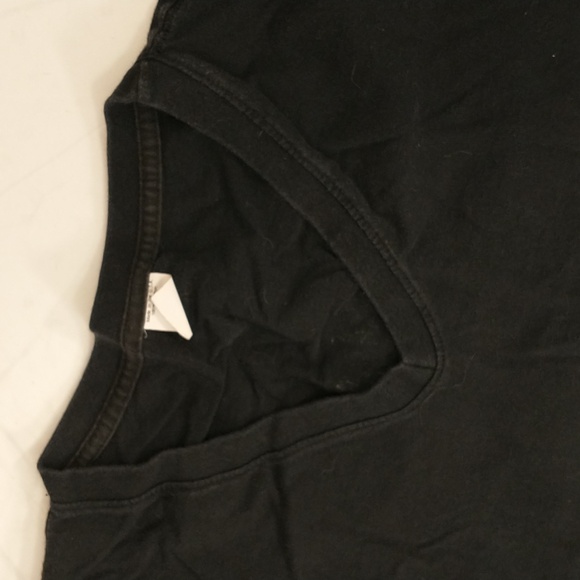 Vintage Graphic T Shirt Virginia Slims It's A Woman Thing Black Vneck USA Cotton - Picture 4 of 9